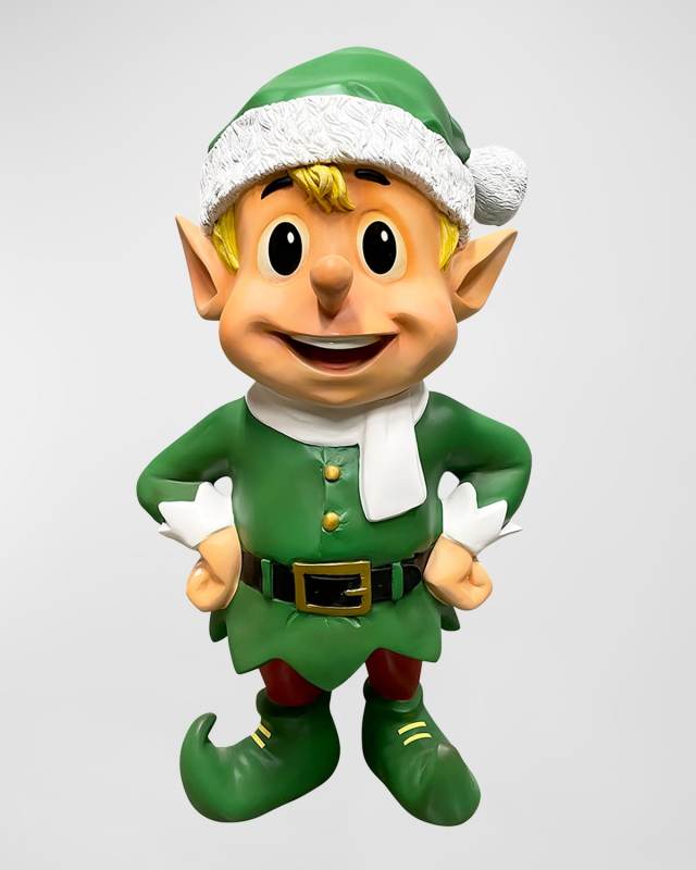 Jangles the Elf Standing Indoor/Outdoor Christmas Decoration