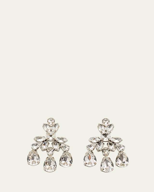 Mini Crystal Chandelier Earrings