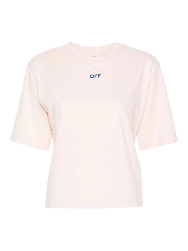 Off-White T-Shirt - Gris Clair