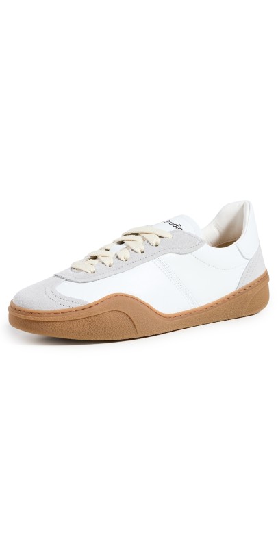 Acne Studios Bars Sneakers White/Brown