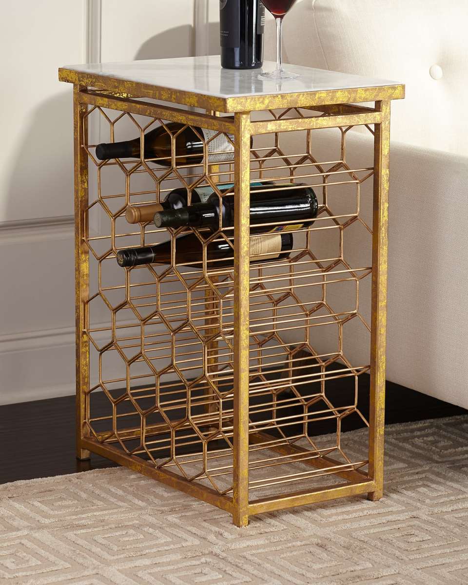 Star Wine Holder Side Table