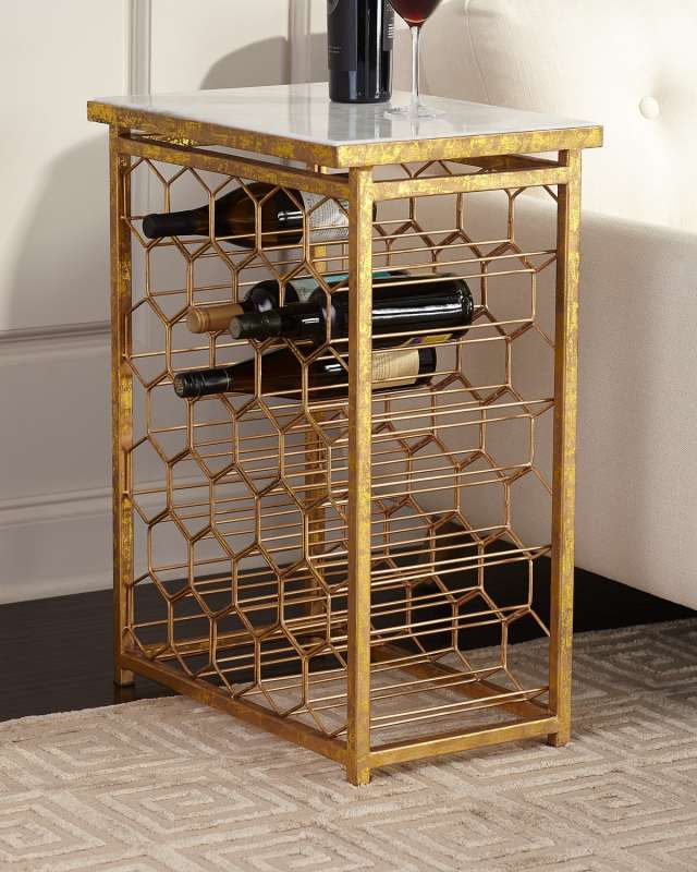 Star Wine Holder Side Table