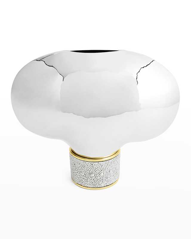 Medium Shagreen Vase
