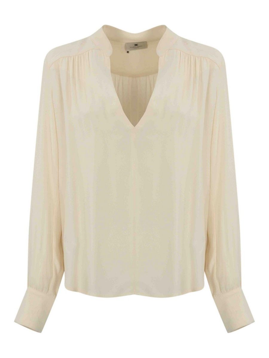Elisabetta Franchi Blouse - Crème