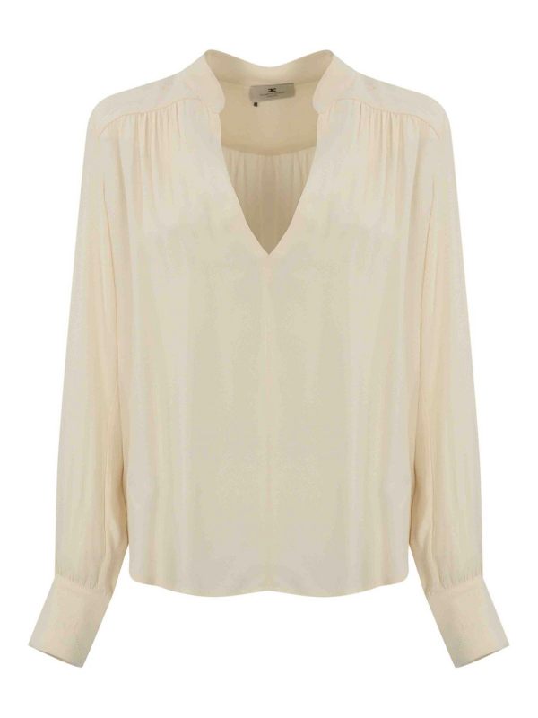Elisabetta Franchi Blouse - Crème