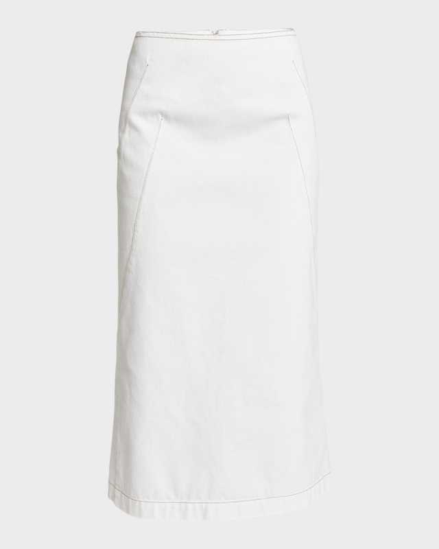 Sibyl Denim Midi Skirt