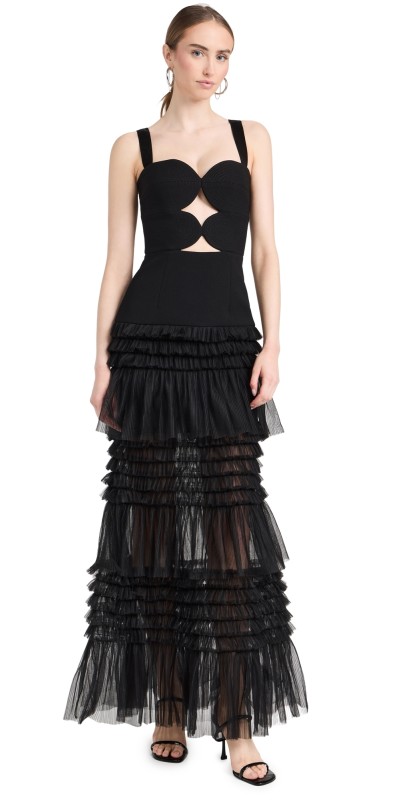 Rebecca Vallance Amelia Gown Black