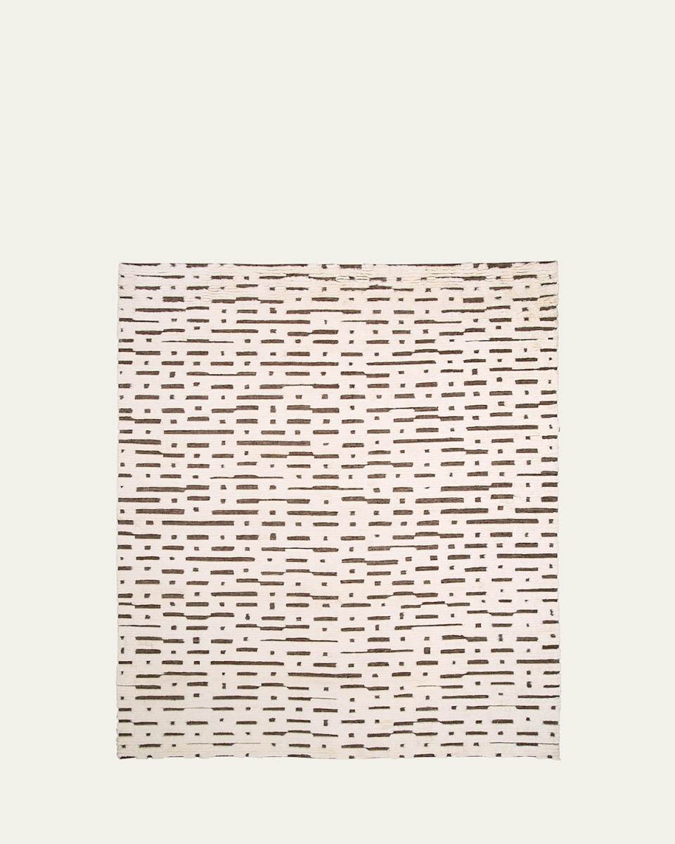 Abstract Ikat Rug, 8' x 10'