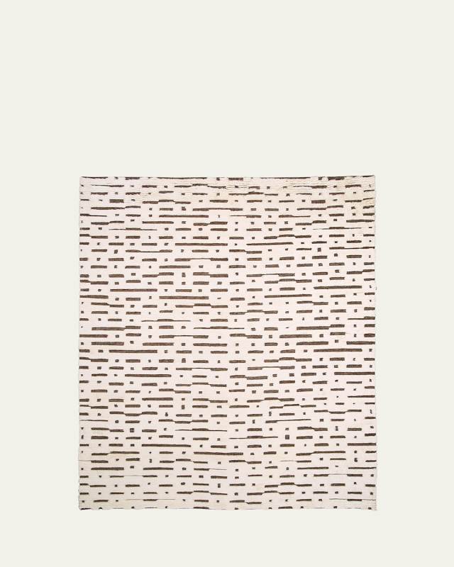 Abstract Ikat Rug, 8' x 10'