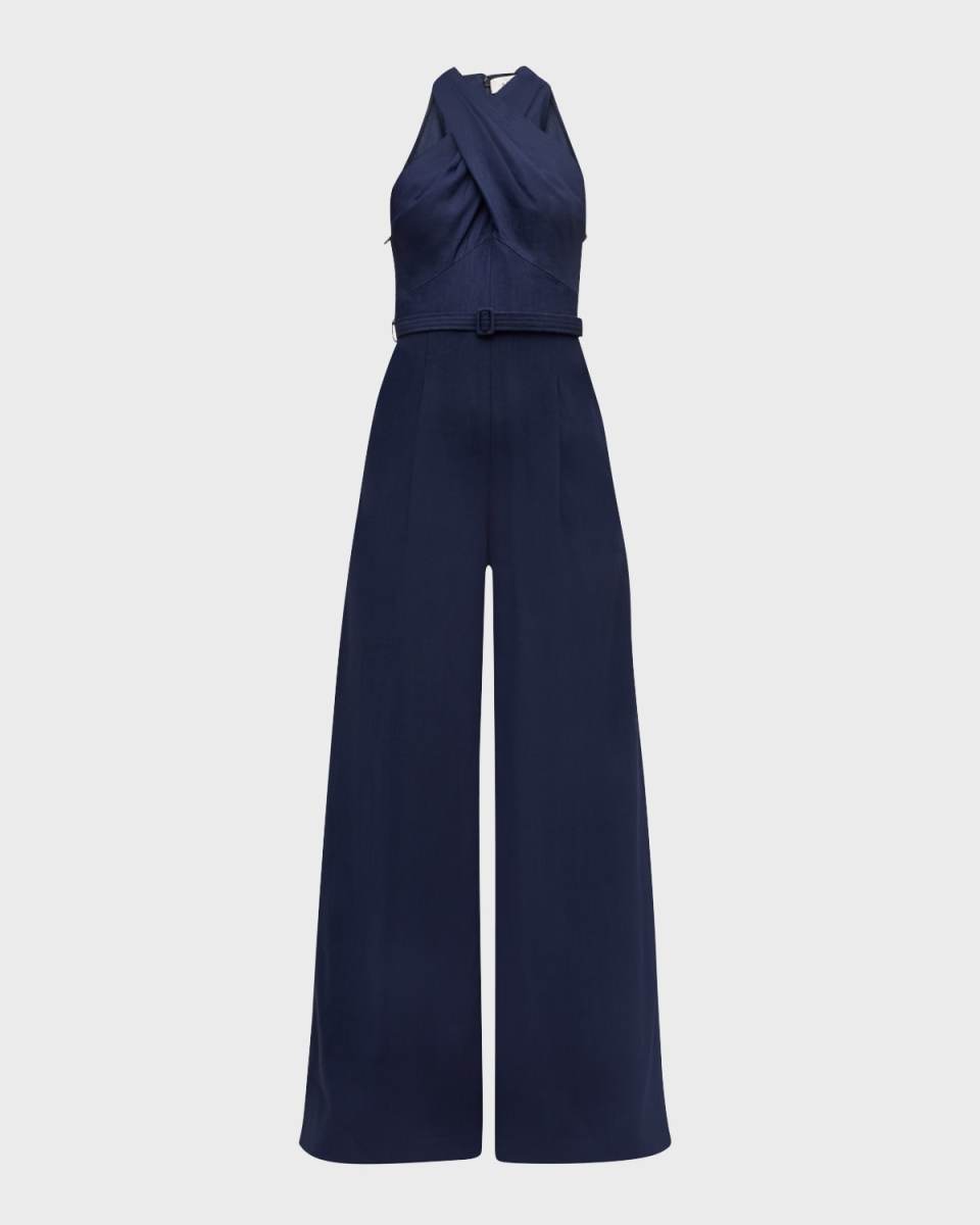 Murphy II Crisscross Wide-Leg Jumpsuit