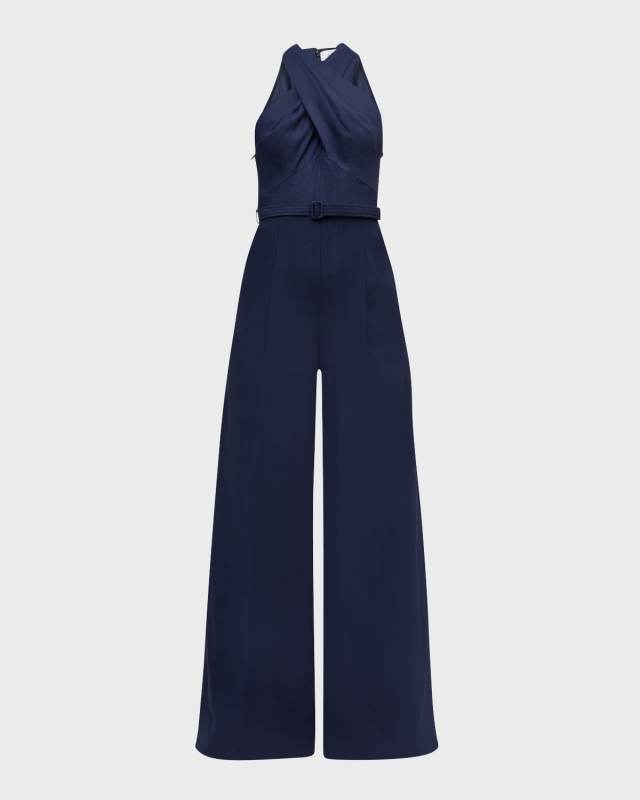 Murphy II Crisscross Wide-Leg Jumpsuit