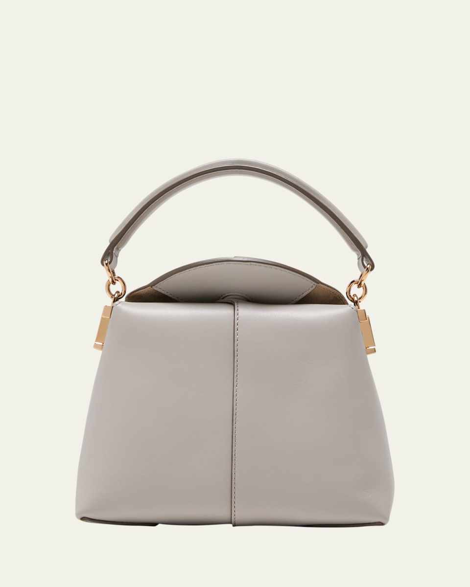 Micro Leather T Case Tote Bag