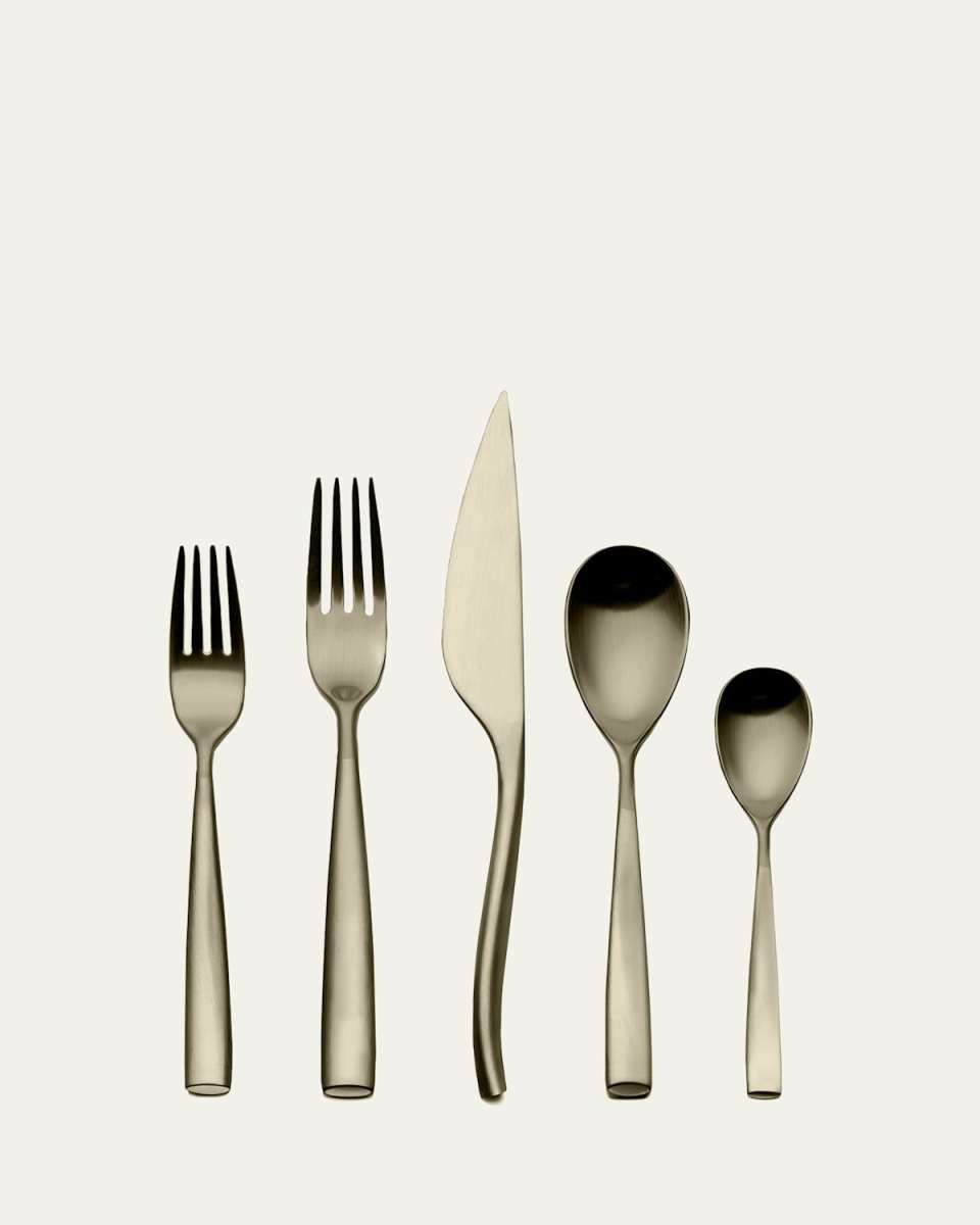 Arte Ice Champagne Flatware Place Setting