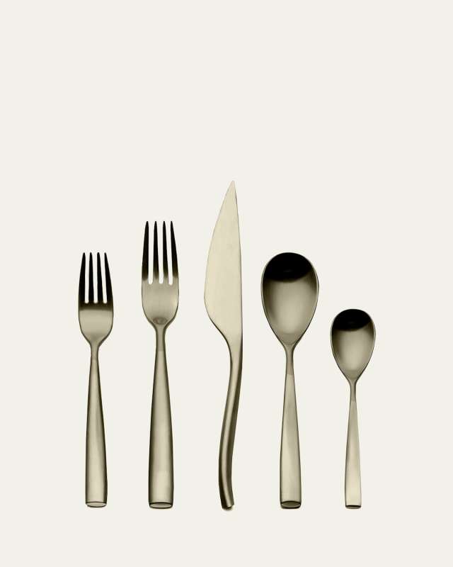 Arte Ice Champagne Flatware Place Setting