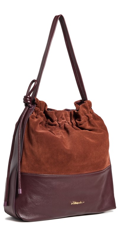 3.1 Phillip Lim Origami Tote Aubergine/Brick