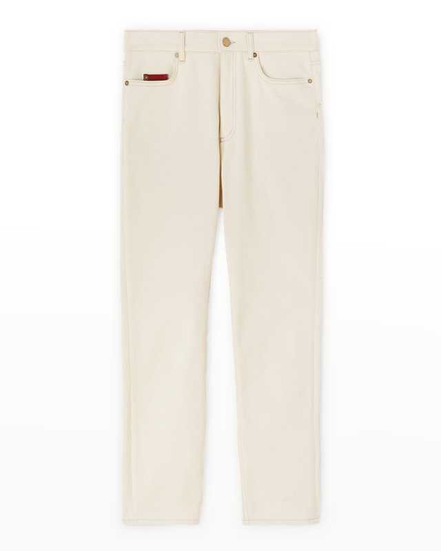 Straight-Leg Ankle Pants