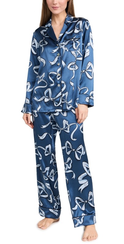 Olivia von Halle Lila Arran Pajamaet Arran