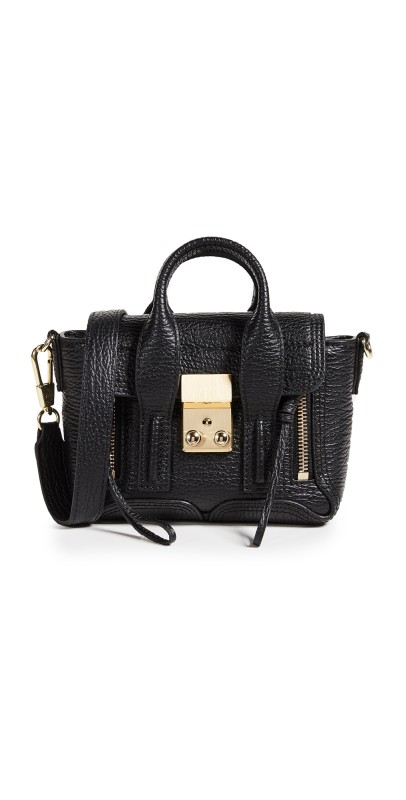 3.1 Phillip Lim Pashli Nano Satchel Black