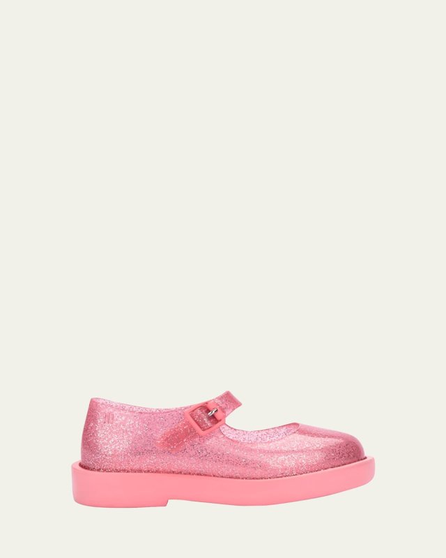 Girl's Lola Glitter Mary Jane Shoes, Baby