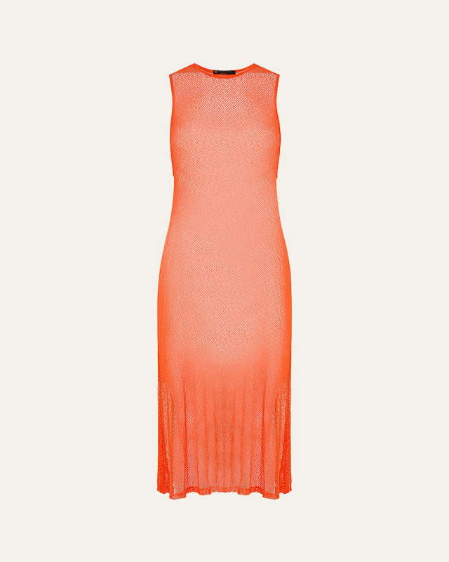 Solid Twist Maxi Dress Coverup