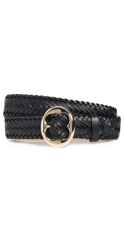 B-Low The Belt Kizzy Braid Belt Black Gold