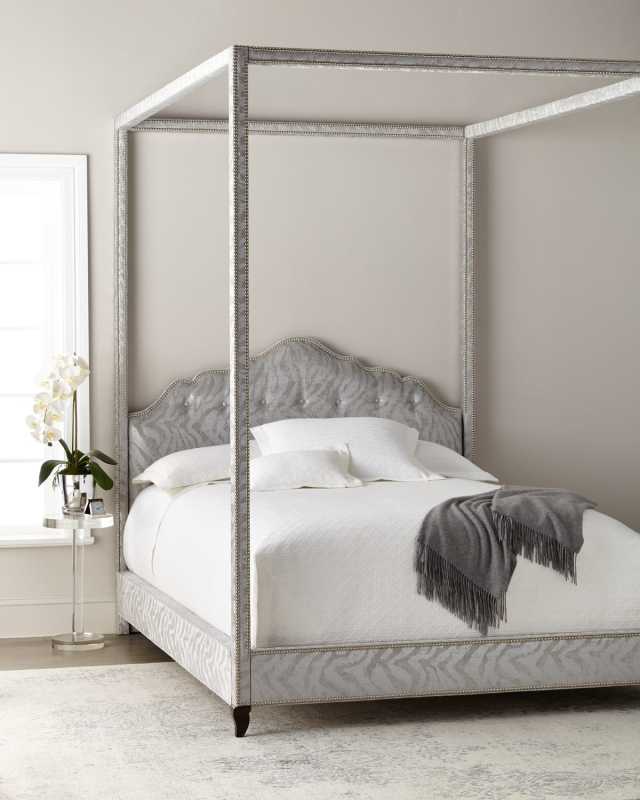 Athena Zebra California King Canopy