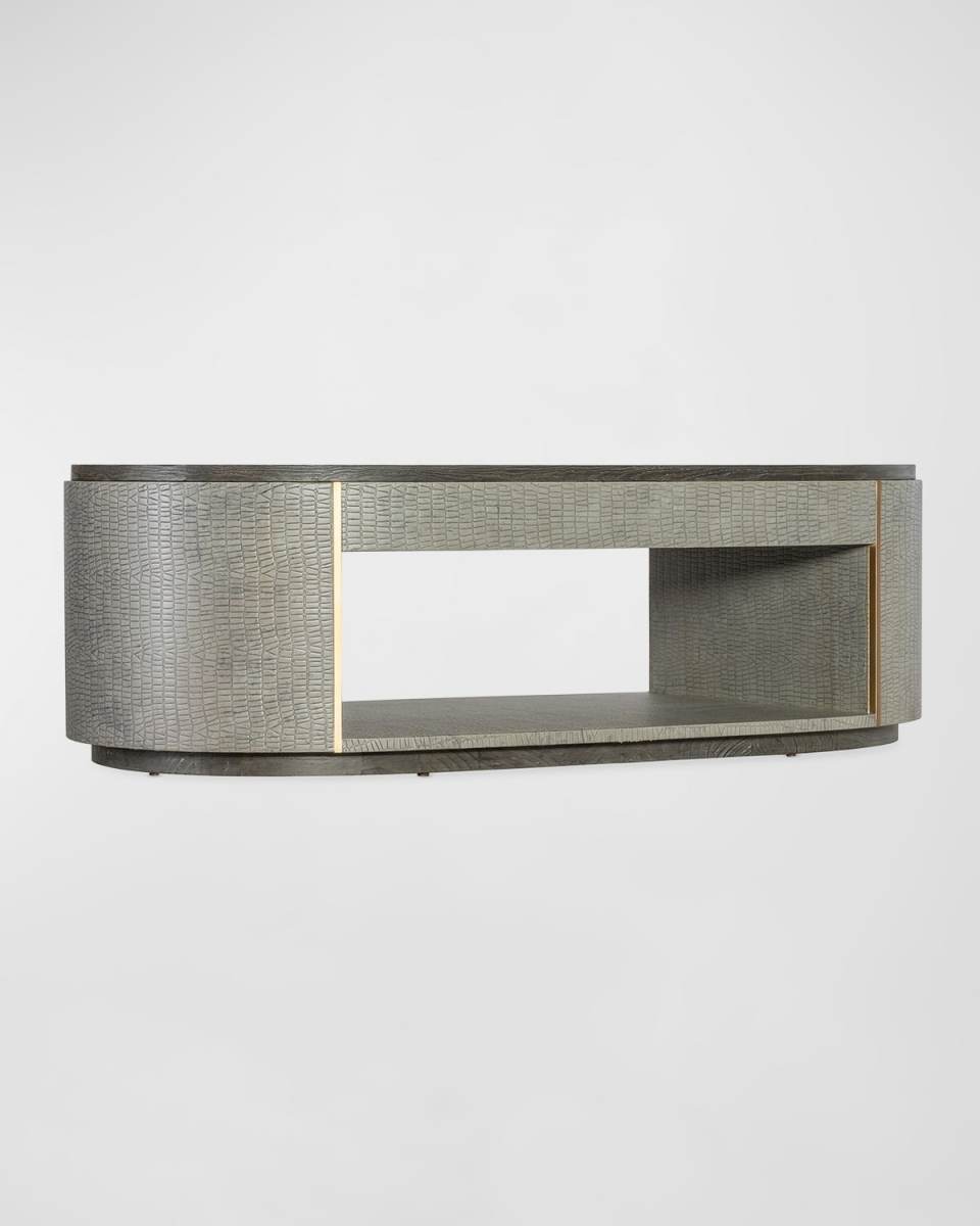 Dylian Leather Coffee Table