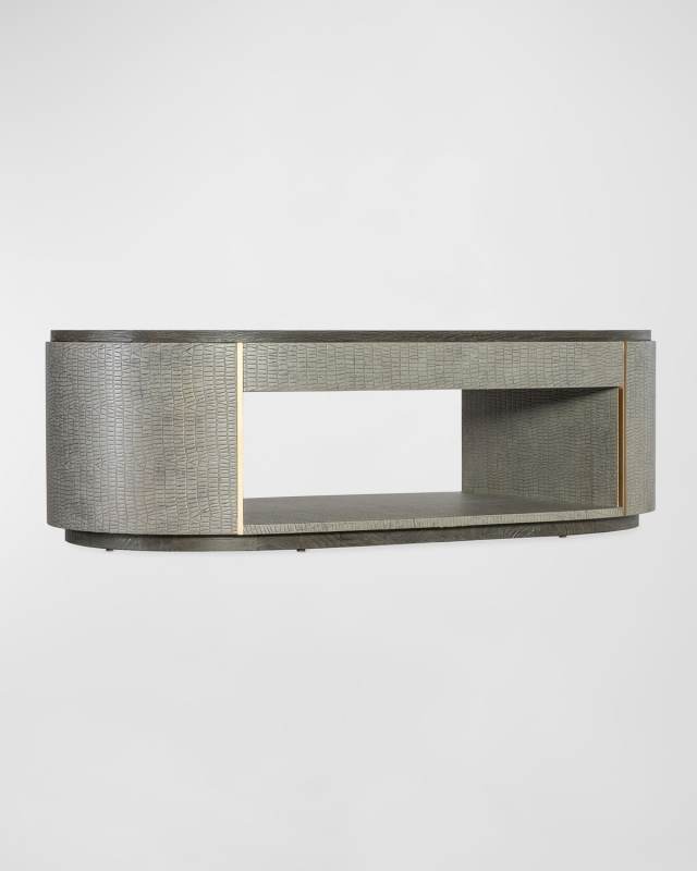 Dylian Leather Coffee Table