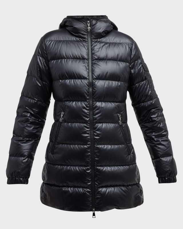 Glements Zip-Up Short Parka