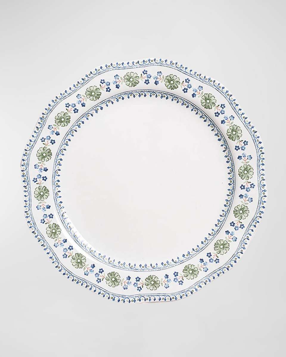 Villa Seville Chambray Dinner Plate