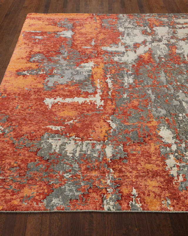 Garrick Hand-Knotted Rug, 3' x 10'