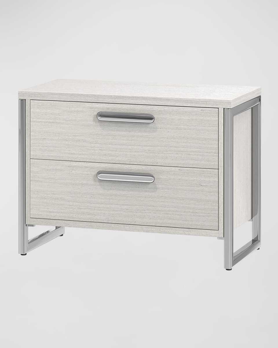Stratum Large 2-Drawer Nightstand