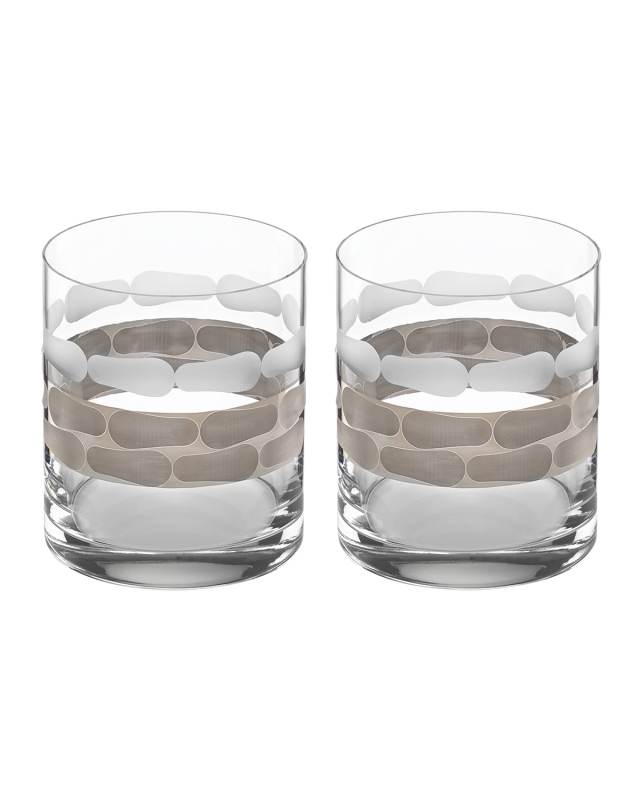Truro Double Old Fashioned Glasses, Set of 2