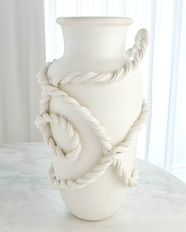 Twisted Amphora Vase