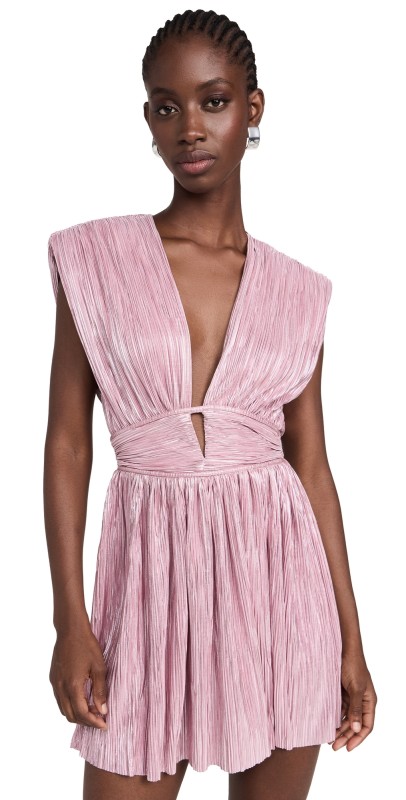 Sabina Musayev Risa Dress Dusty Rose