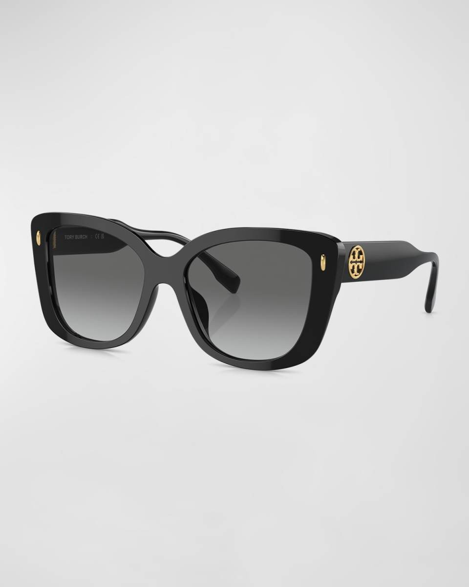 Oversized Acetate Butterfly Sunglasses