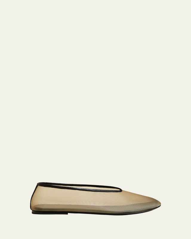 Marcy Mesh Ballerina Flats