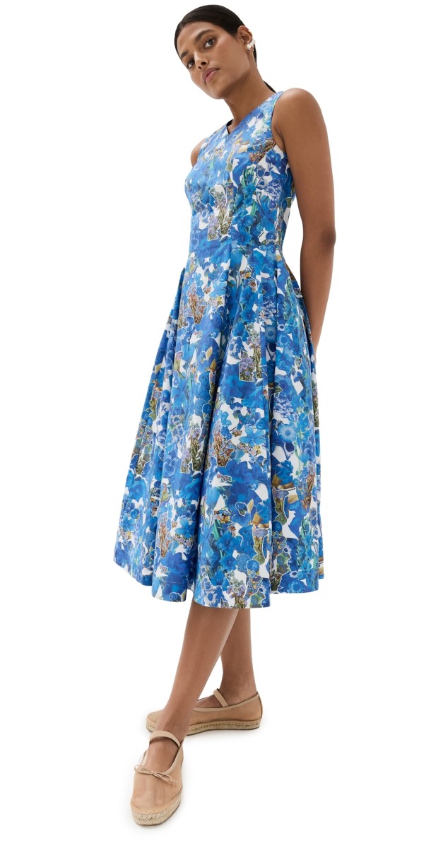 Marni Sleeveless Dress Cobalt
