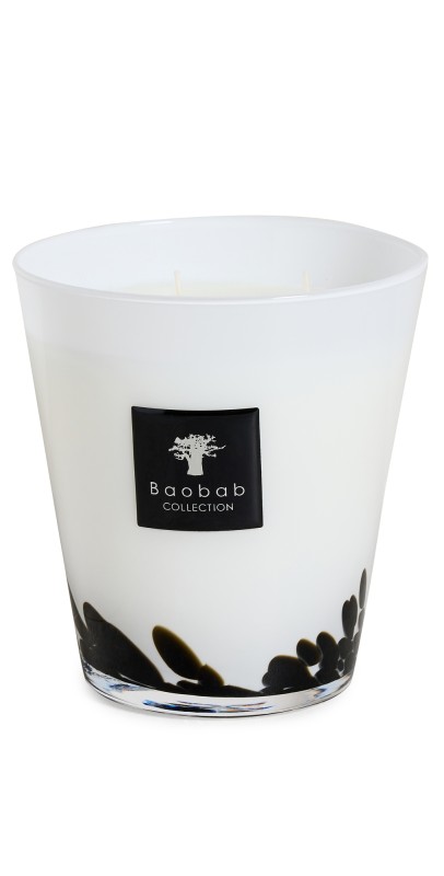 Baobab Collection Feathers Candle Feathers Black
