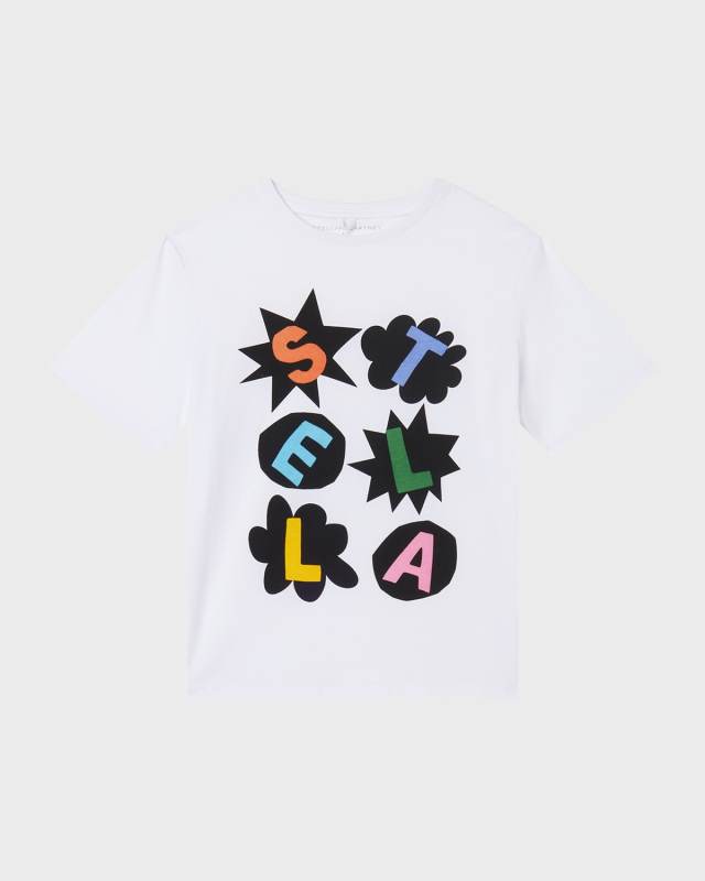 Girl's Graphic Logo-Print T-Shirt, Size 4-10