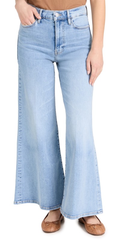 FRAME Le Palazzo Crop Jeans Colorado