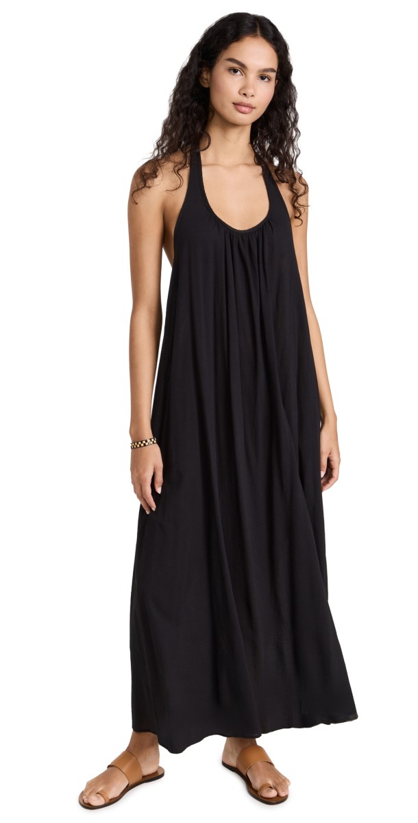 9seed Antigua Cover Up Dress Black
