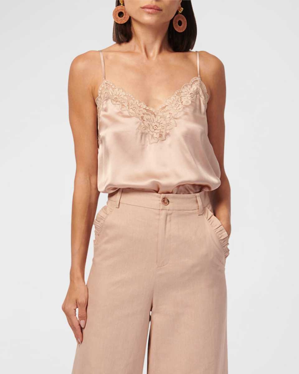 Rivera Silk Lace Cami