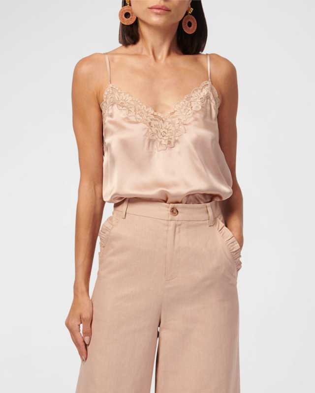 Rivera Silk Lace Cami