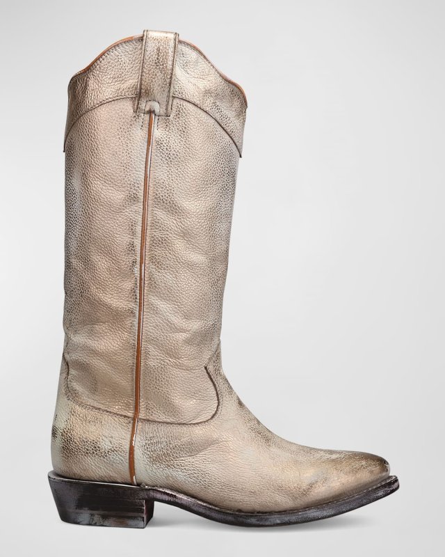 Billy Daisy Leather Tall Western Boots