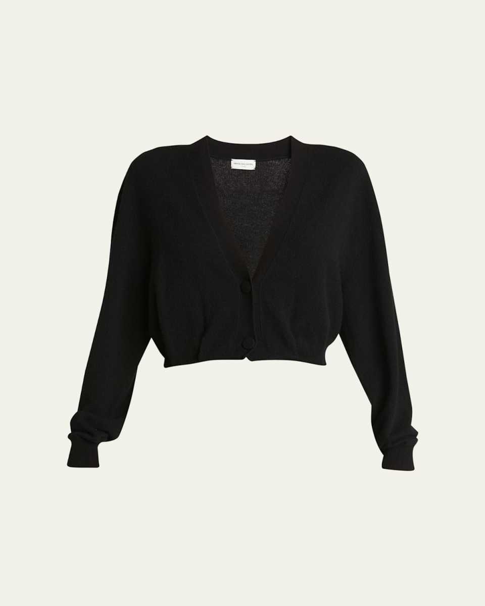 Taiga Cashmere Cropped Cardigan
