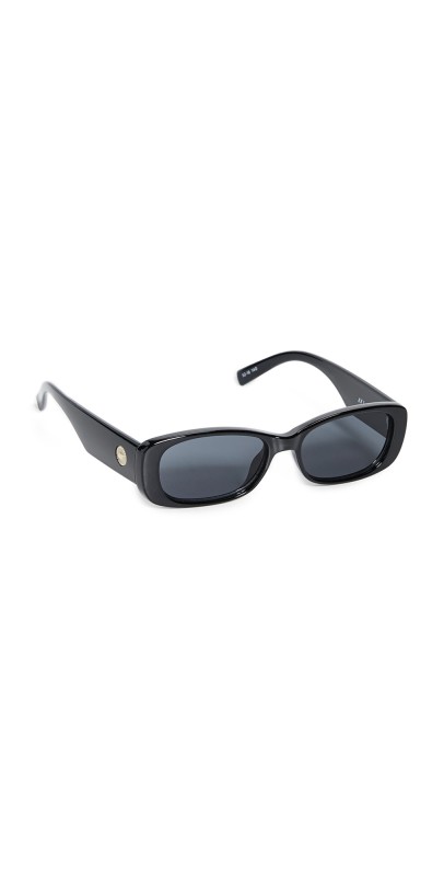 Le Specs Unreal! Sunglasses Matte Black Coal/Smoke Mono