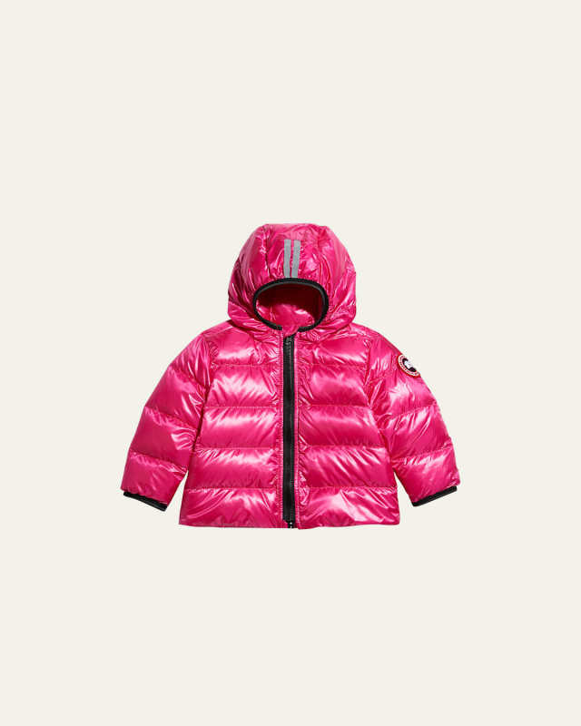 Kid's Crofton Logo Quilted Jacket, Size 6-24M
