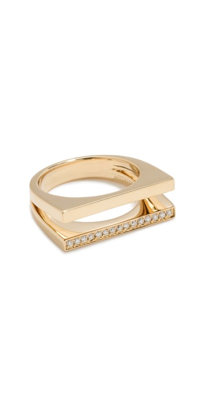 Mizuki 14k Ring Gold/Diamond