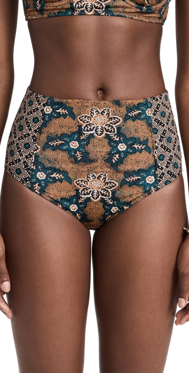Ulla Johnson Zahara Bikini Bottoms Parrot